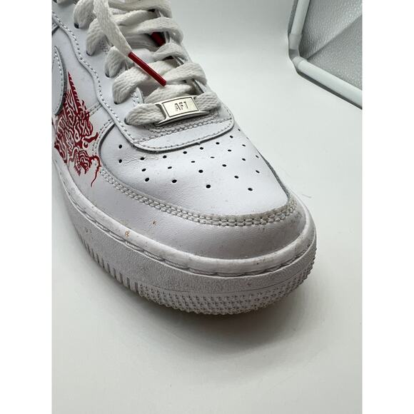 Nike Airforce 1 Custom Dragon Designs size 4.5Y - Picture 7 of 12